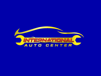 International Auto Center logo design by Fajar Faqih Ainun Najib