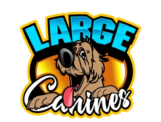 Large Canines logo design by DreamLogoDesign