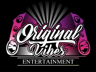 Original Vibes Entertainment logo design by MAXR