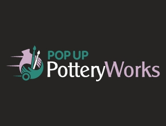 The PotteryWorks logo design by jaize