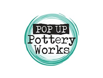 The PotteryWorks logo design by logolady
