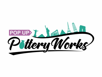 The PotteryWorks logo design by mutafailan