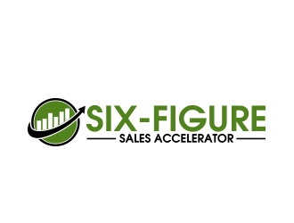 Six-Figure Sales Accelerator logo design by MarkindDesign