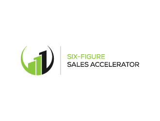 Six-Figure Sales Accelerator logo design by pencilhand