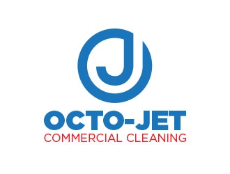 Octo-Jet logo design by Manolo