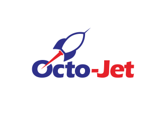 Octo-Jet logo design by YONK