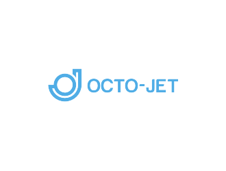 Octo-Jet logo design by dhe27