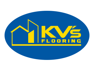 KVs Flooring logo design by BeDesign