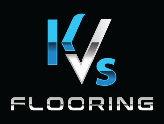 KVs Flooring logo design by Suvendu