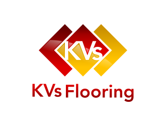 KVs Flooring logo design by ingepro