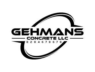 Gehmans Concrete LLC logo design by Akhtar