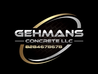 Gehmans Concrete LLC logo design by zakdesign700