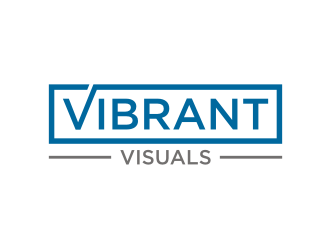 Vibrant Visuals logo design by rief