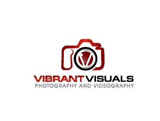 Vibrant Visuals logo design by art-design