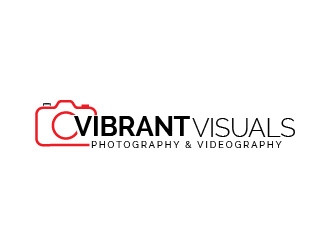 Vibrant Visuals logo design by usef44