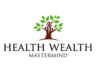 Health   Wealth Mastermind logo design by jetzu
