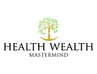 Health   Wealth Mastermind logo design by jetzu