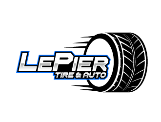 LePier Tire & Auto logo design by Ultimatum