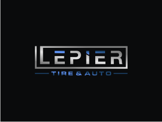 LePier Tire & Auto logo design by bricton