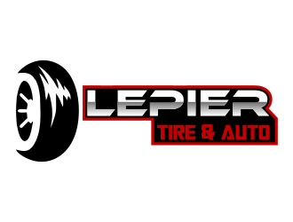 LePier Tire & Auto logo design by JessicaLopes
