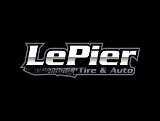LePier Tire & Auto logo design by Kruger