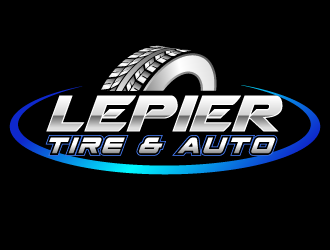 LePier Tire & Auto logo design by axel182