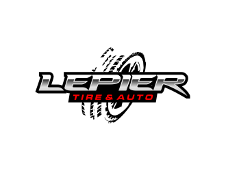 LePier Tire & Auto logo design by semar