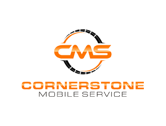 Cornerstone Mobile Service logo design by zeta