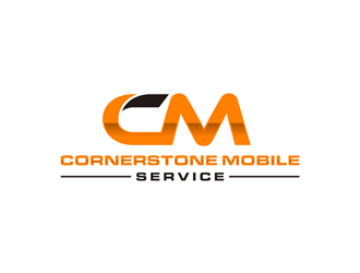 Cornerstone Mobile Service logo design by ndaru