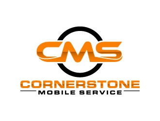 Cornerstone Mobile Service logo design by daywalker