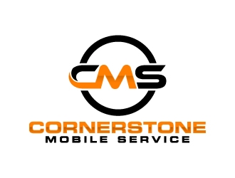 Cornerstone Mobile Service logo design by jaize