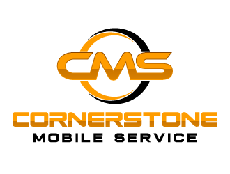 Cornerstone Mobile Service logo design by axel182