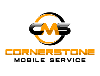 Cornerstone Mobile Service logo design by axel182