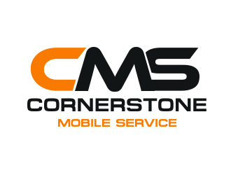 Cornerstone Mobile Service logo design by Tira_zaidan