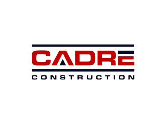 Cadre Construction logo design by KQ5