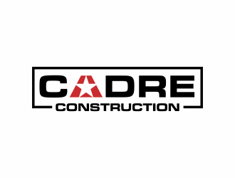 Cadre Construction logo design by hidro