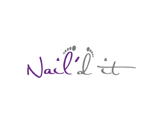 Nail’D IT logo design by KQ5
