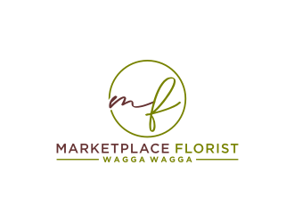 Marketplace Florist, Wagga Wagga logo design by bricton