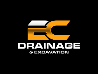 BC DRAINAGE & EXCAVATION logo design by haidar