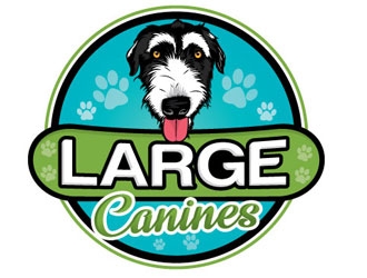 Large Canines logo design by logoguy