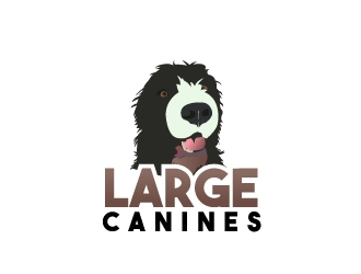 Large Canines logo design by samuraiXcreations