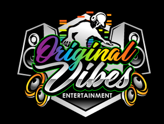 Original Vibes Entertainment logo design by THOR_