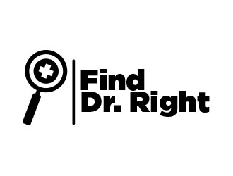 Find Dr. Right logo design by Manolo