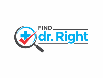 Find Dr. Right logo design by mutafailan