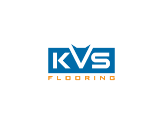 KVs Flooring logo design by pencilhand