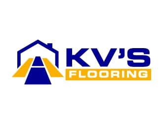 KVs Flooring logo design by jaize