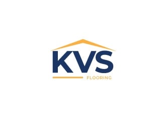 KVs Flooring logo design by crazher