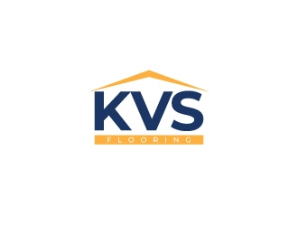 KVs Flooring logo design by crazher
