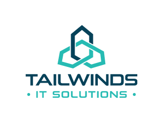 Tailwinds IT Solutions logo design by akilis13