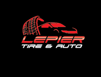 LePier Tire & Auto logo design by pixeldesign
